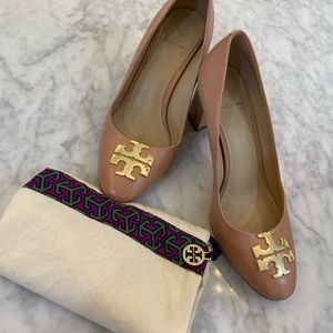 Tory Burch Leather Pumps Size 8